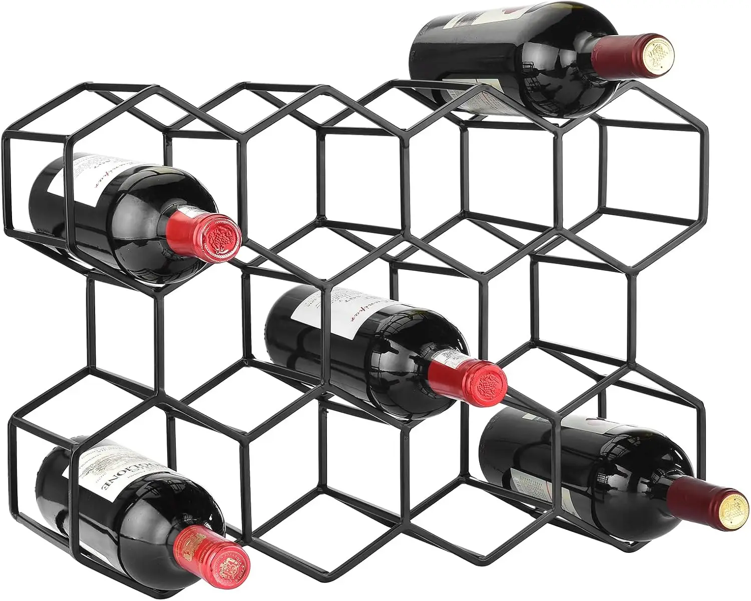 

Настольная подставка для вина, 5,3 фунта, более устойчивая и надежная полка для хранения вина, настольная подставка для вина для кладовой, K