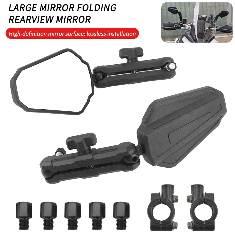 

Motorcycle Foldable Rear View Mirror Off-road Scooter Mirror high quality universal