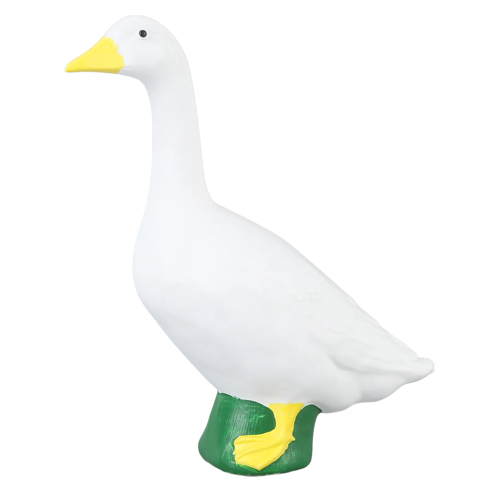 

Goose Statue Lifelike Exquisite Craft Resin Goose Figurine Sculpture Ornaments For Garden Home Decoration