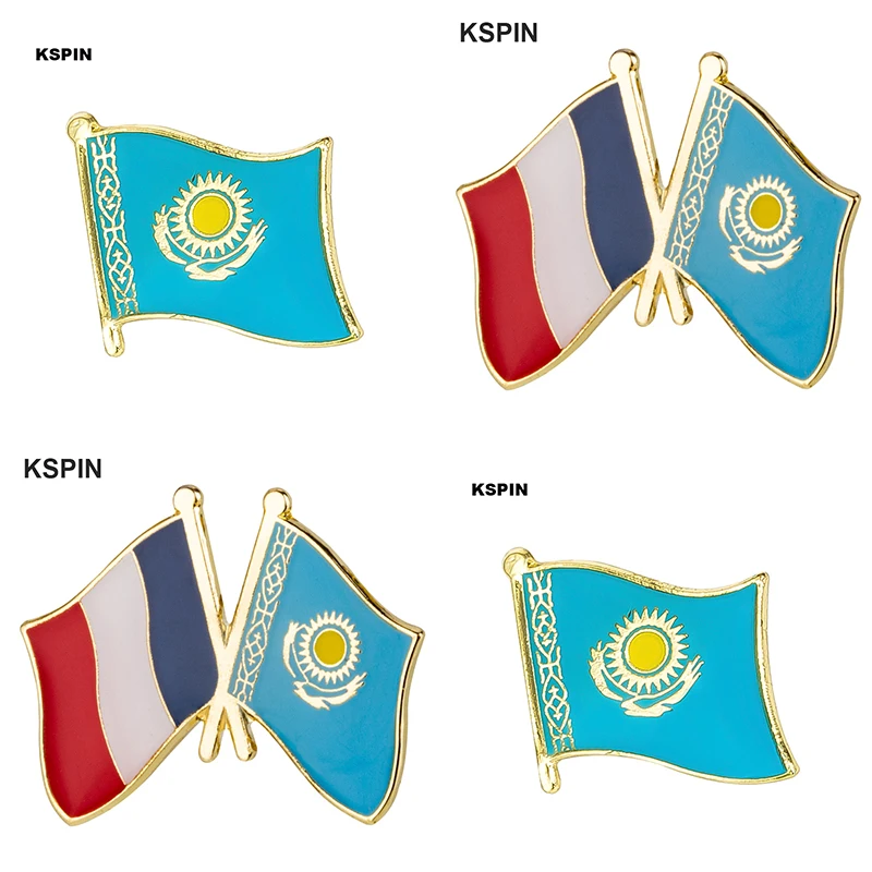 Kazakhstan flag pin lapel pin badge Brooch Icons