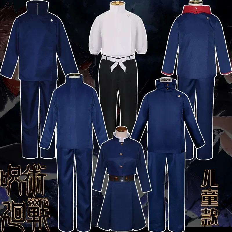 Anime Jujutsu Kaisen Cosplay Itadori Yuji /Gojo Satoru/Kugisaki Nobara/ Children Costume