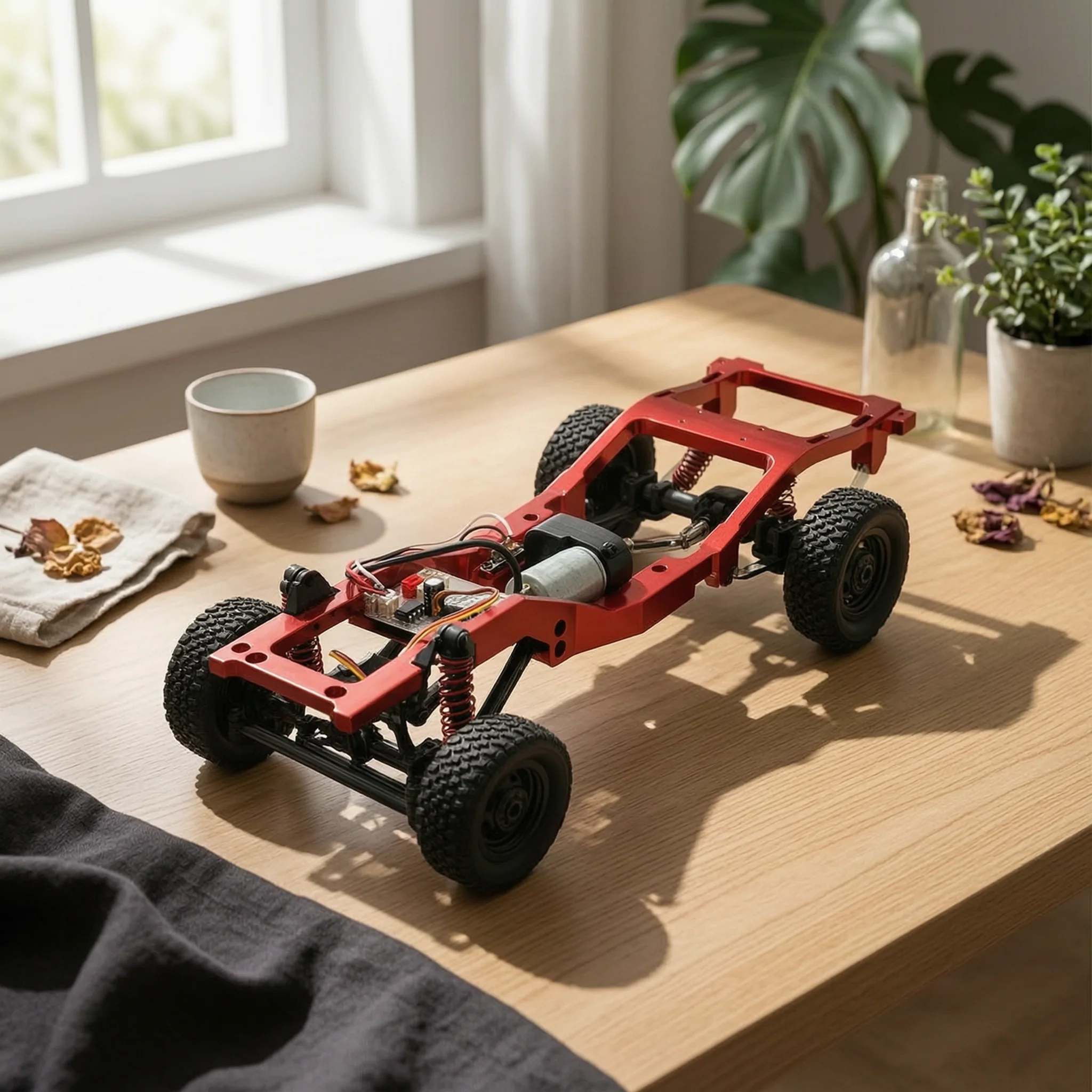 metal-chassis-frame-with-screws-aluminum-rc-car-frame-easy-to-install-rigid-for-hobbyists-upgrades-modifications