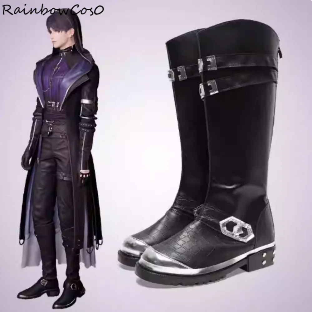 

Rafayel Love and Deepspace Обувь для косплея Сапоги Игра Аниме Вечеринка Хэллоуин RainbowCos0 W5306