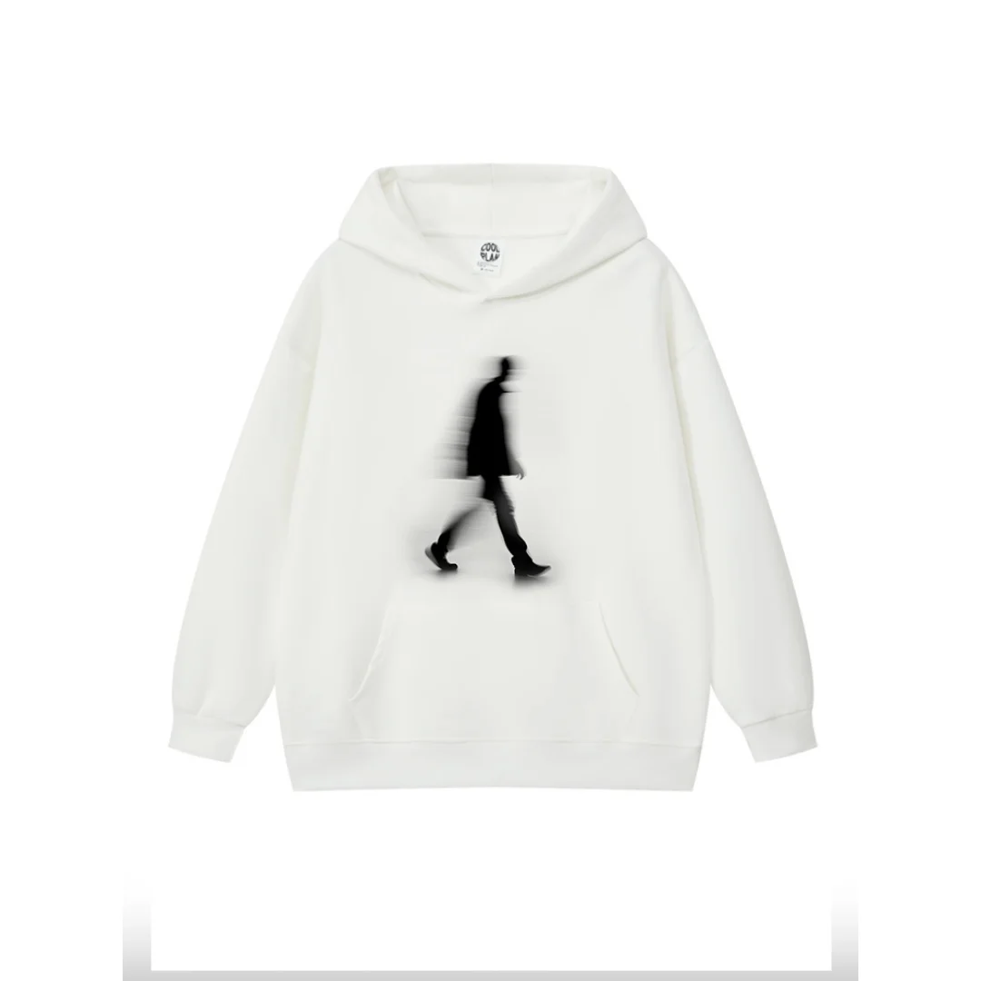 شخصية بشرية جرافيك هوديي القطن الخالص الربيع والخريف الفاخرة المتخصصة العلامة التجارية موضة تنوعا الرجال والنساء Y2K هوديي