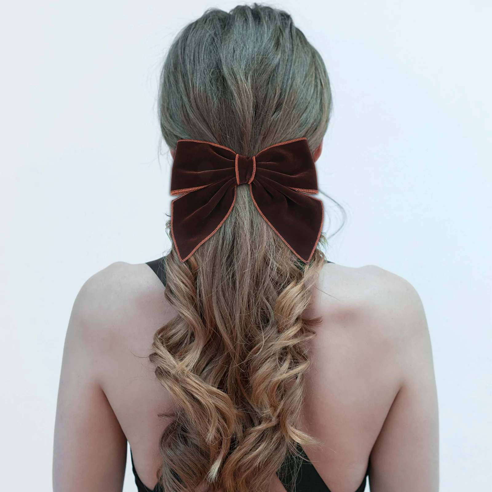 

Velvet Ladies Bowknot Barrette Kids Spring Bow Hairpin Clips Hair Accessories Elegant Wedding Party Gifts