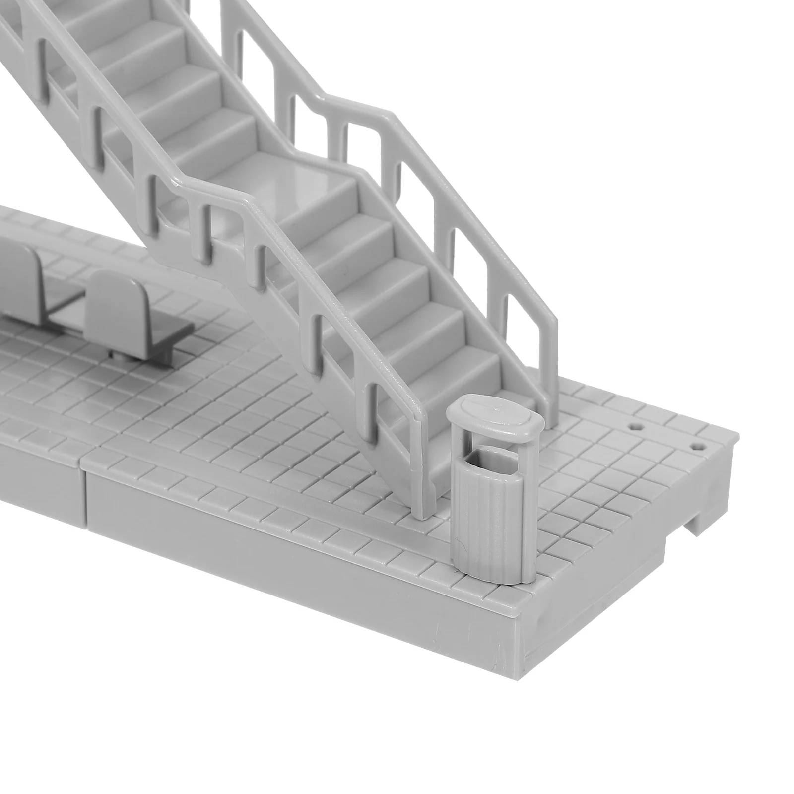 Flyover Model Miniatuur Voetgangersbrug voor Zandtafel Huisbenodigdheden Materiaal Gebouw Decor Plastic Modellen