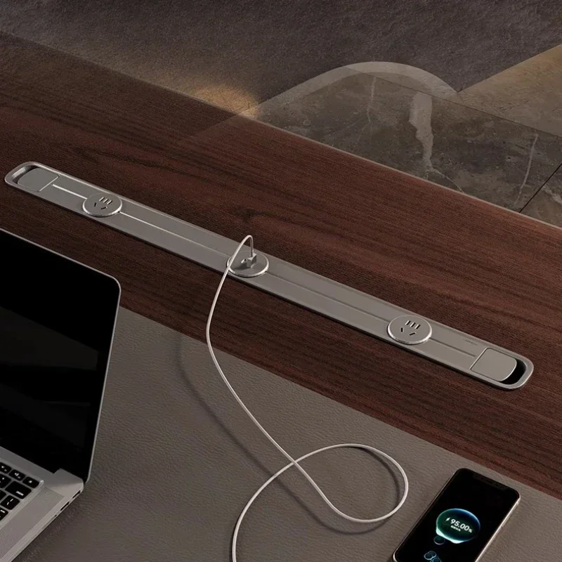 Luxury Large Computer Tables Modern Minimalist Executive Manager President Table Office Combination Furniture Filing Cabinet