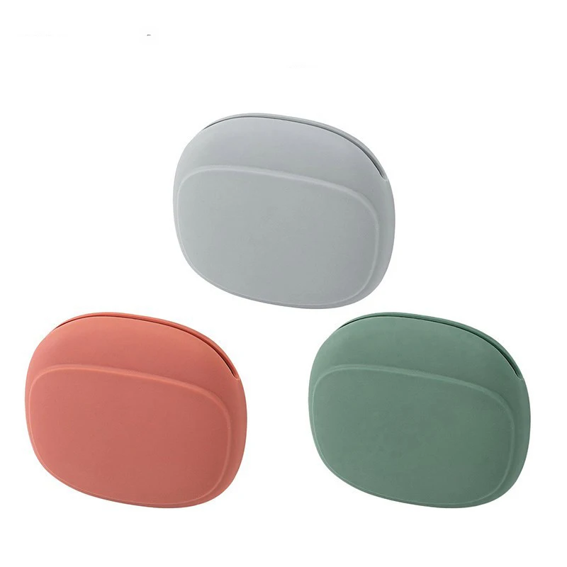 

10 шт. кошельки для монет женские силиконовые простые многофункциональные открытые переносные линии ушей короткая сумка для хранения