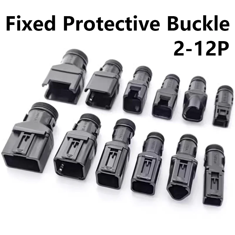 

2-12P DT connector tail clip connectors male female fixed protective sheath corrugated pipe fixed clip harness 1011-227-0205