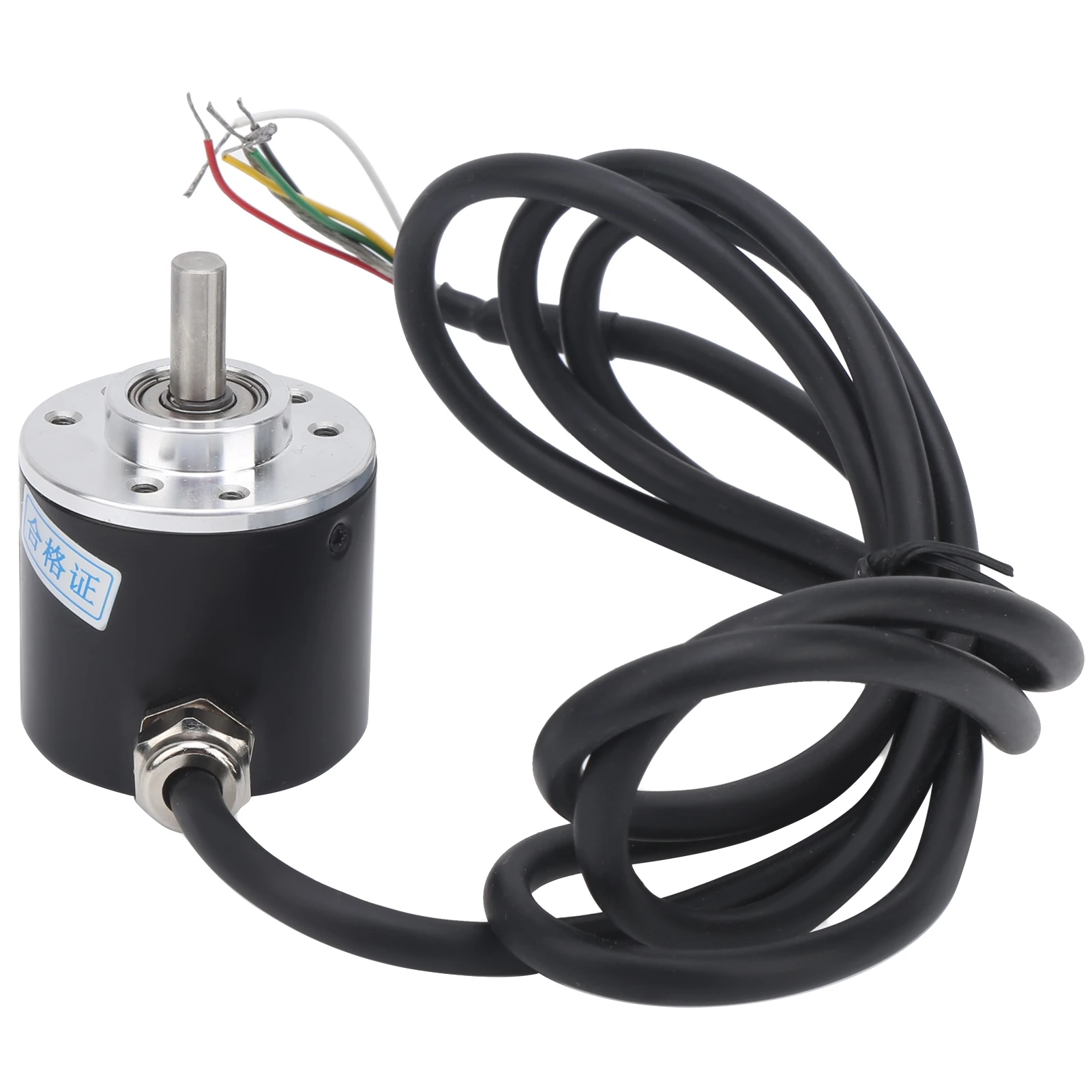 

ABZ Encoder Incremental 3‑Phase Shaft 6mm Motor Reducer Equipments Solid Shaft Encoder Industrial Supplies