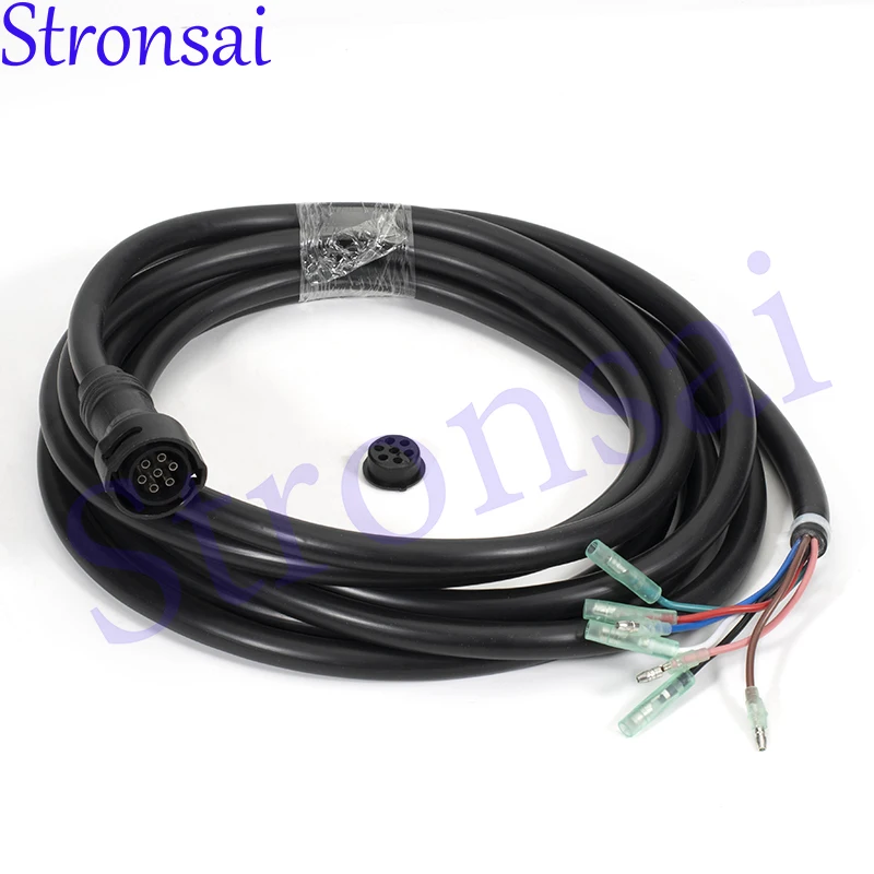 688-82586-21 Cable Remote Control Box Main Harness For Yamaha Outboard Engine 9.9HP- 55HP,7 Pin 688-82586 688-82586-21-00