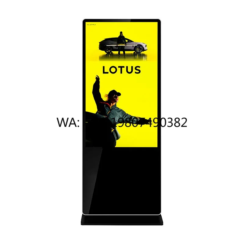 43 55 Inch IP55 Touch Floor Stand Screen Mall Retail Elevator Education Indoor Digital Advertising Signage Board
