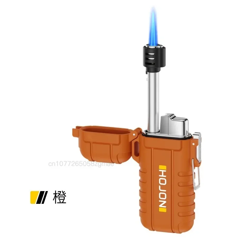 

Outdoor Camping Sealed Waterproof Lighter Portable Retractable Electric Lighter Wilderness Survival Tool Igniters with Lanyard