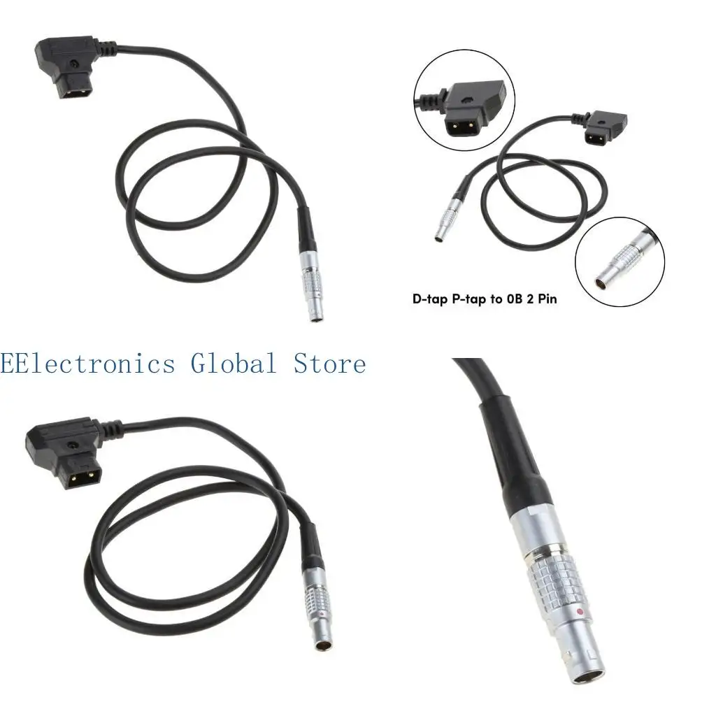 462B D Tap to 0B 2Pin Connector Sturdy Power Cable  for Teradek Bolt Bond, Viewfinders, E2 F6 Camera Accessories Spare Part
