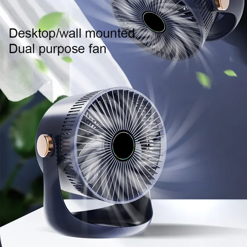 

Air Circulator Fan,Small Quiet Desk Fans with Base-Mounted Controls,Floor Fan for Whole Room Home Bedroom