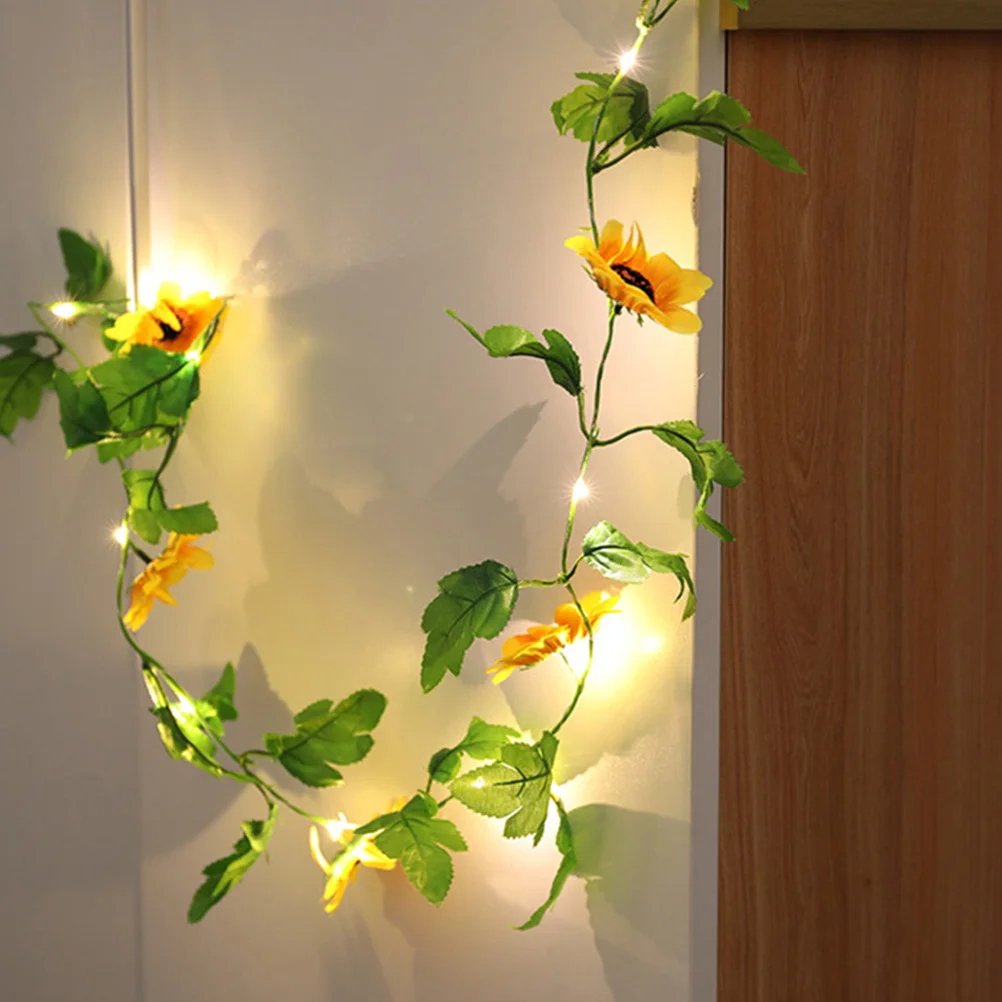 

1Pcs Energetic Sunflower Light Strip Creative LED Lights for Courtyard Bar Restaurant Decoration LED Lights