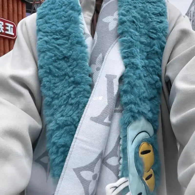 Kawaii Gary Sciarpa di Peluche Del Fumetto Sveglio Pazzo Zootopia 2 Circostante Gary Serpente Sciarpa Blu Caldo Ragazza Regalo Di Compleanno Alla Moda