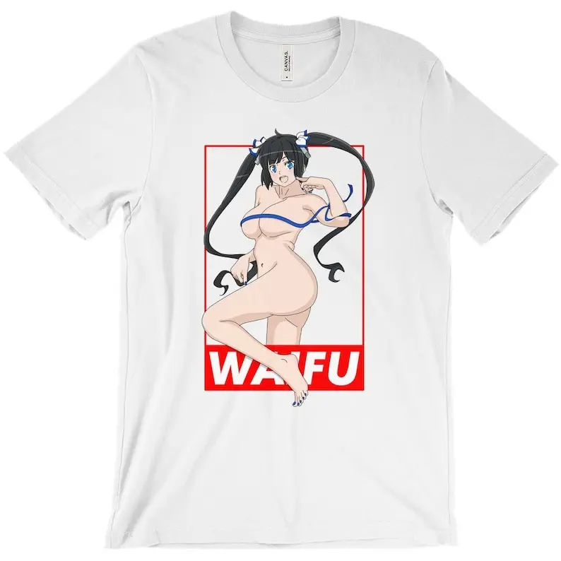 Anime Waifu Ecchi, Sexy, Lewd, Fetish T-Shirts