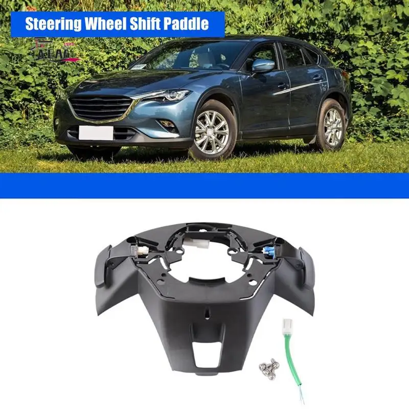 

AEA6-Replacement Spare Parts Accessories D09H-66-3P0 Car Steering Wheel Shift Paddle For Mazda Axela Atenza CX4 CX5 CX3 D09H663P