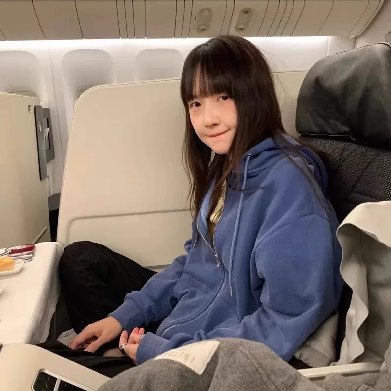 Leobe Pure Color Sudadera con capucha Fce Ropa de abrigo casual con cremallera Dstring Abrigo largo cómodo para mujer