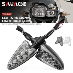 LED Turn Signal Light Bulb Lens For BMW R1200GS S1000RR S1000R F700GS F800GS RNineT G310 R1200 Motorcycle Blinker Indicator Lamp