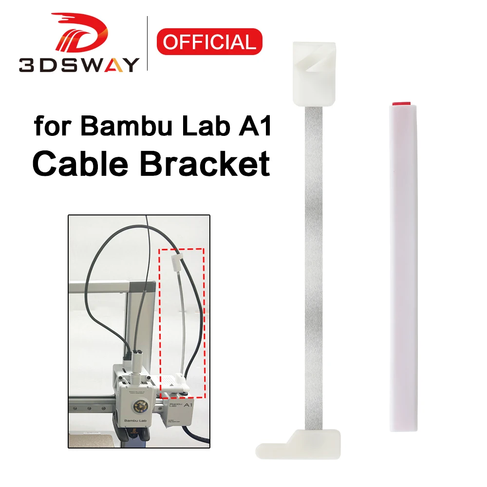 

Обновление 3DSWAY для комплекта кабельной цепи Bambu Lab A1 — противозапутывающая цепь для прокладки кабелей оси X/Y, простая установка