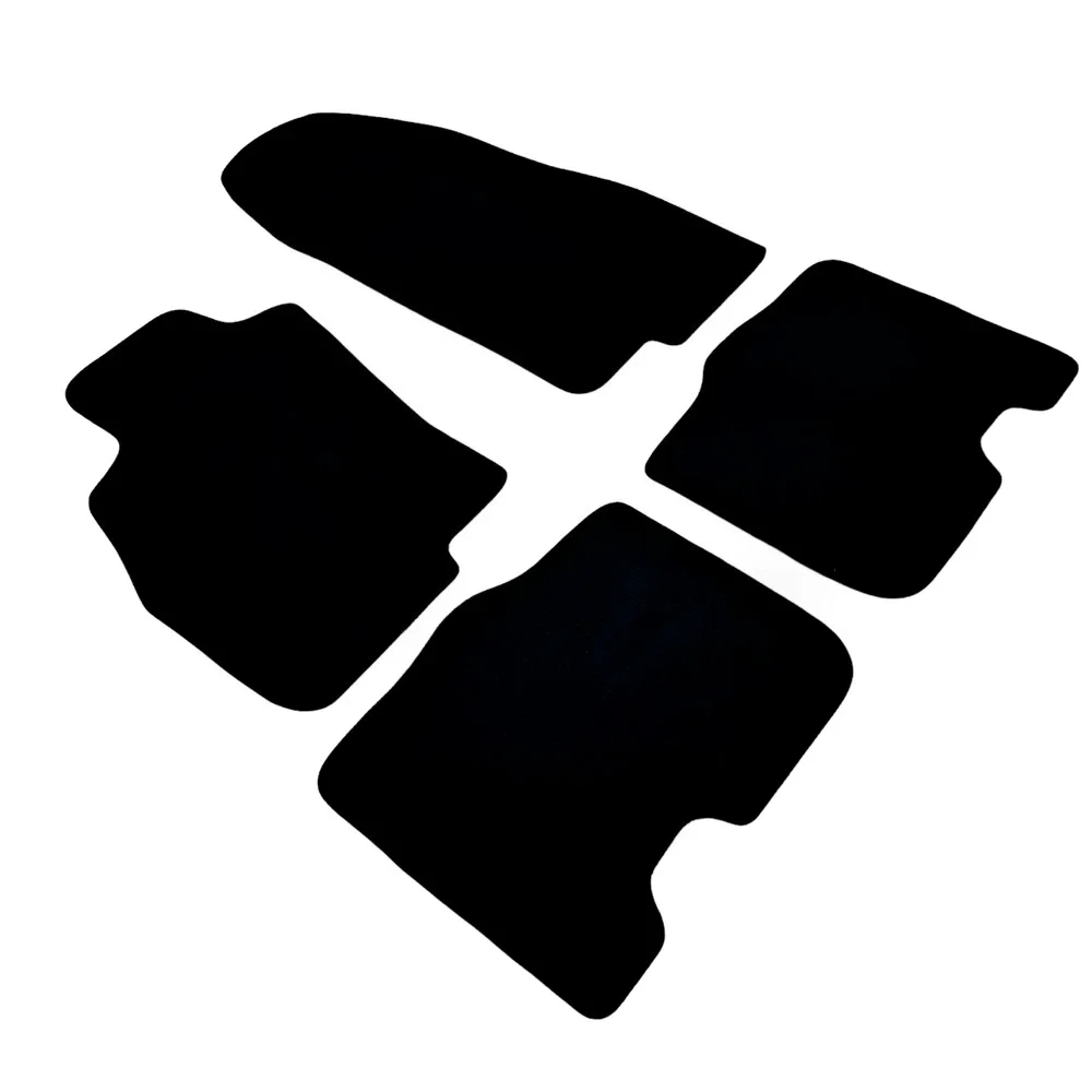Original Car Floor Mats Velour For Alfa Romeo MITO 2007  to  2018  Waterproof Black Carpet Auto Liners