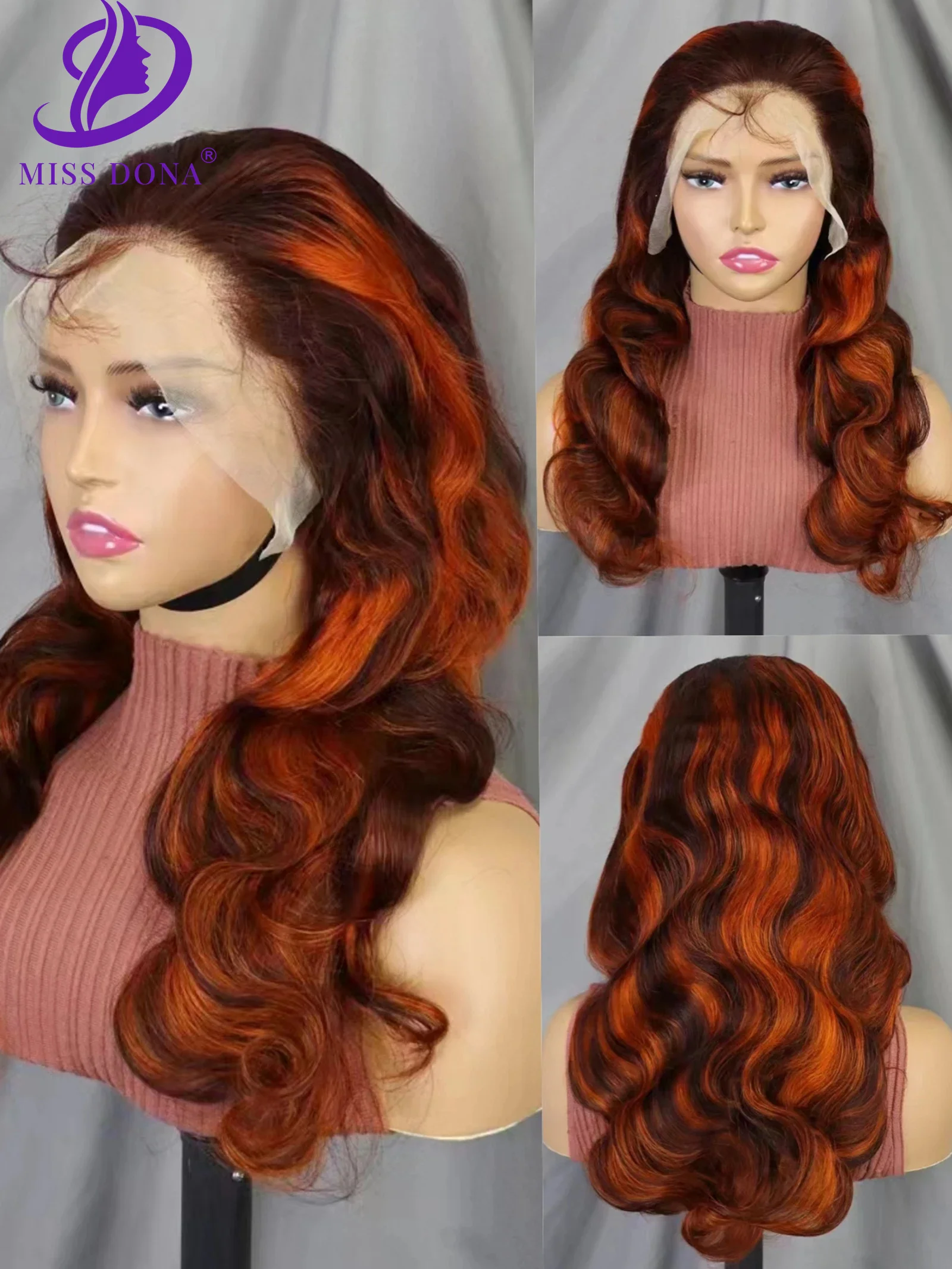 

22inch 13x4 Lace Front Human Hair Wigs 4/350# Body Wave Wig 200% Density Bouncy 100% Brazilian Remy Human Hair Wig for Women