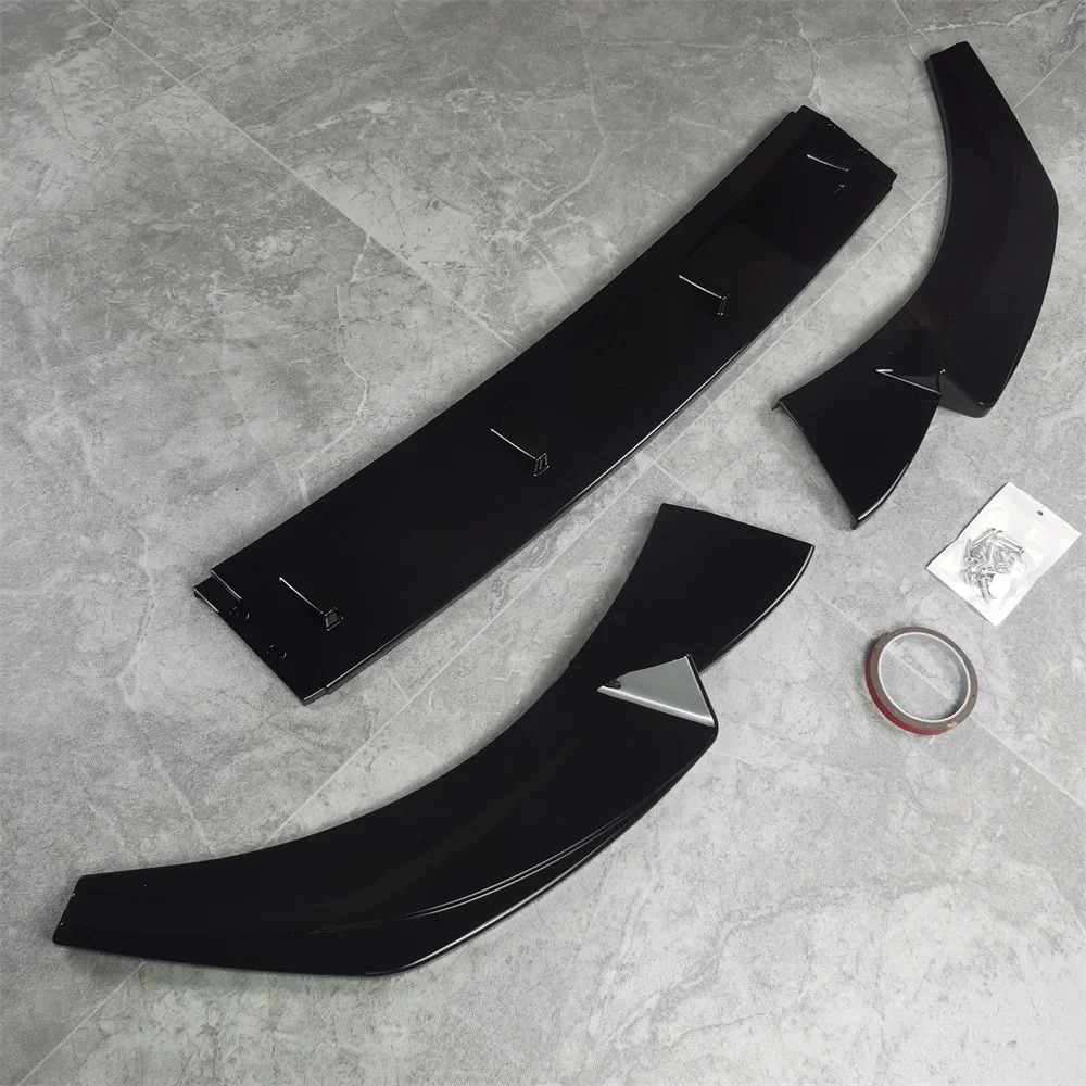 Voor Audi Q3 MK2 F3 Auto Voorbumper Lip Spoiler Splitter Diffuser Retrofit Q3 MK2 TFSI TDI S-lijn 2019-2024 Bodykits Tuning