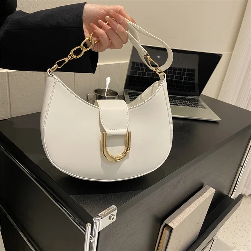 

2025 Hot Sale New Korean Style Leather Shoulder Bag New Fashion Boston Simple and Versatile PU Leather Bag Handbag Women Bag