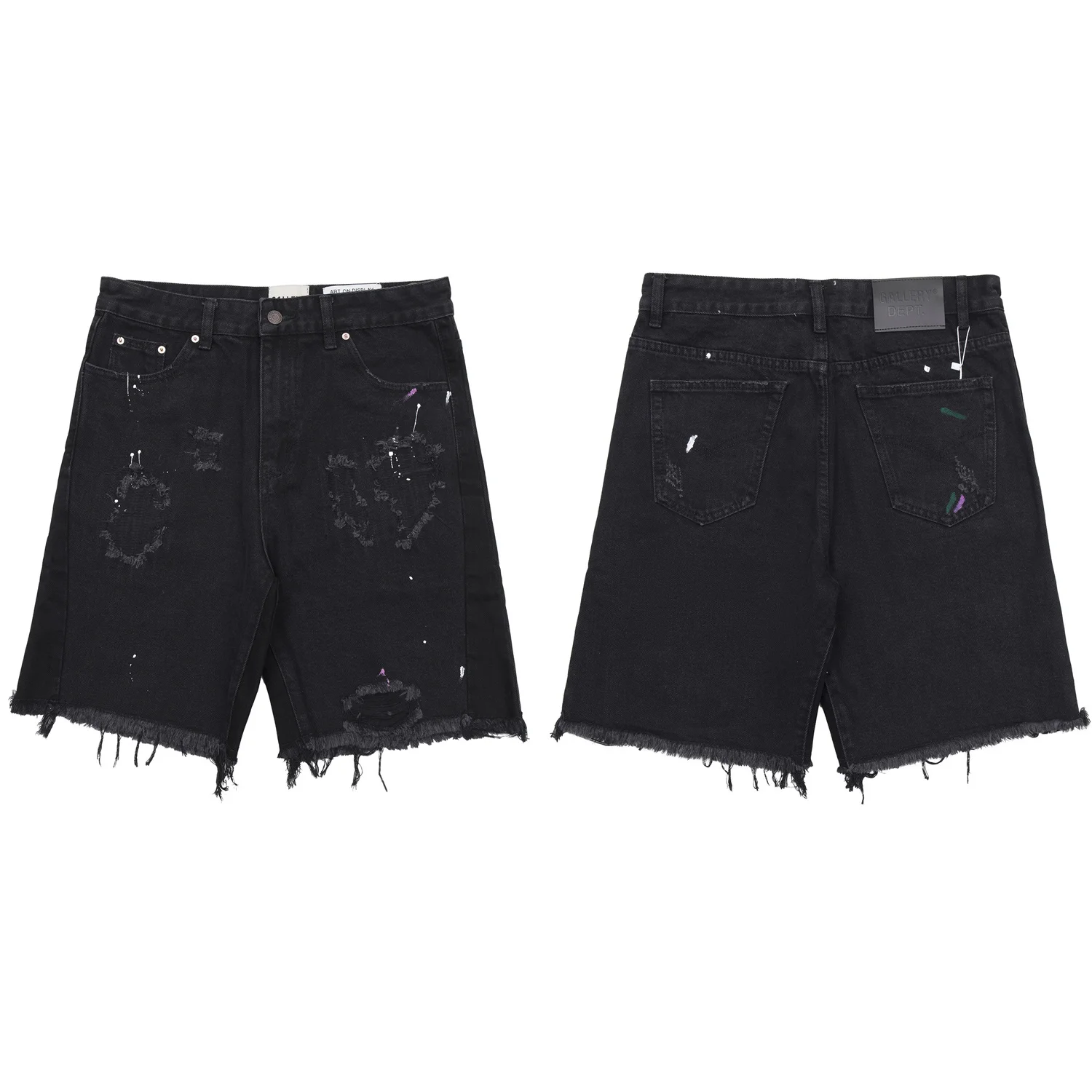 

Мужские повседневные хлопковые джинсы orts с вышивкой на талии, джинсовые дырки, модные модные джинсы с бахромой и прямой посадкой