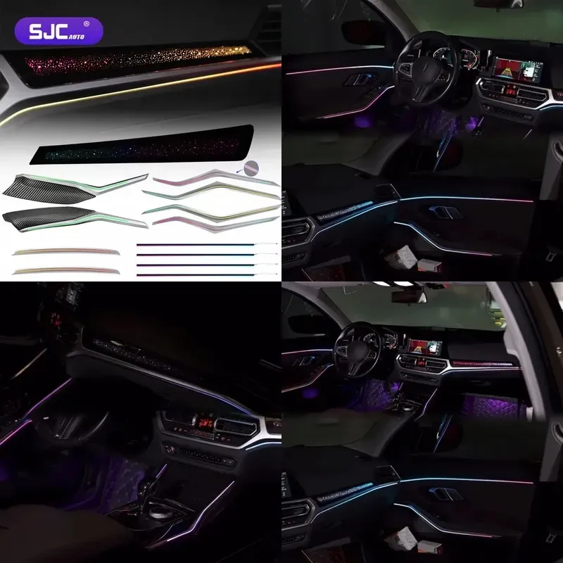Hot Sale SJC Auto 64-Color LHD/RHD Dynamic Ambient Light for 3 Series G20 2020-2022 Models Interior LED Starry Symphony
