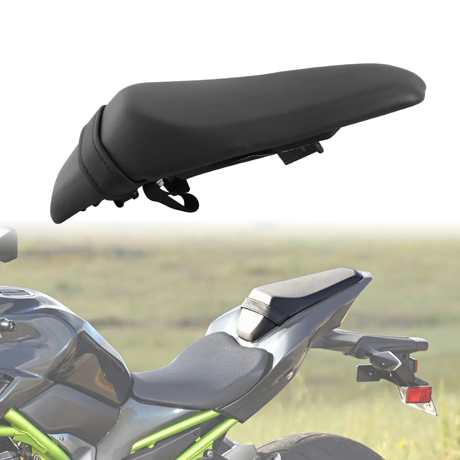 

For Kawasaki Z900 Z 900 Black Rear Passenger Seat 2017 2018 2019 2020 2021 2022 2023 2024 Motorcycle Accessories