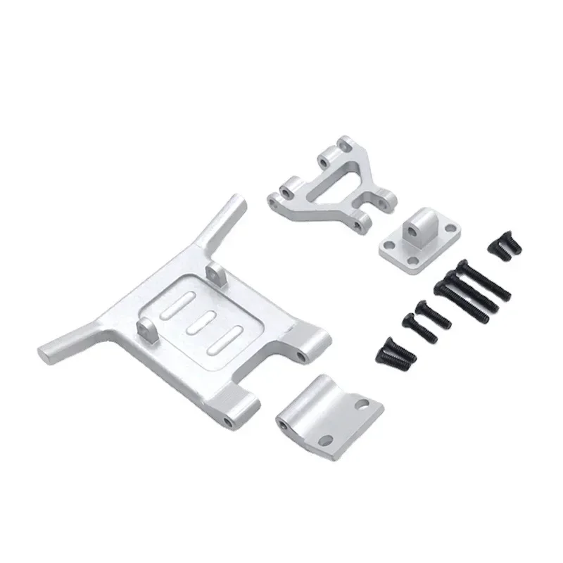 Rc Aluminium Voorbeschermer En Bumper Voor Wltoys 124016 124019 Auto Buggy Diy Accessoires Onderdelen