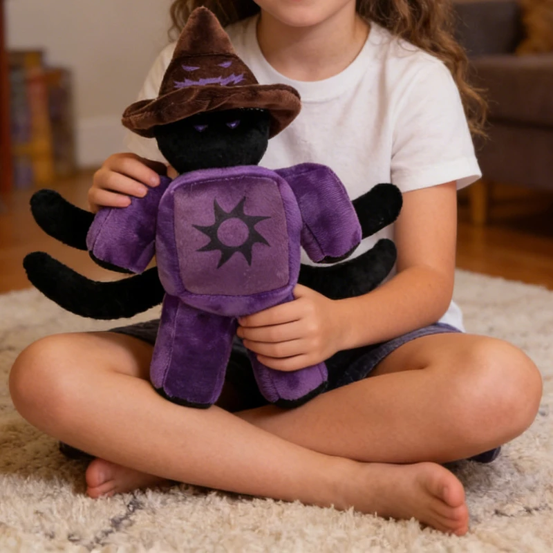 

30cm New Game ROBLOXS Theme Series Plush Toy Cartoon Creativity Cute Soft Purple Stuffed Doll Boys and Girls Birthday Gift