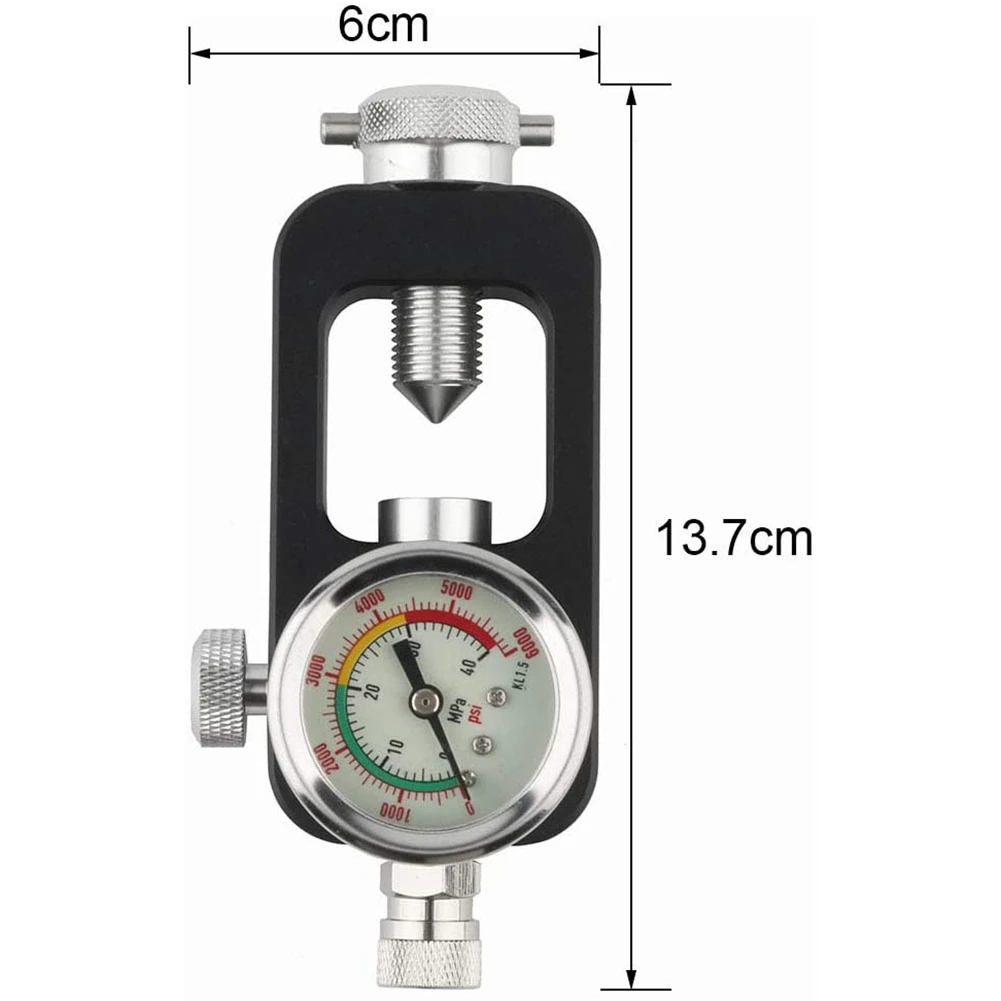 HOES-6000Psi Scuba Tank Refill Adapter Aluminium Alloy Fill Station Diving Equipment