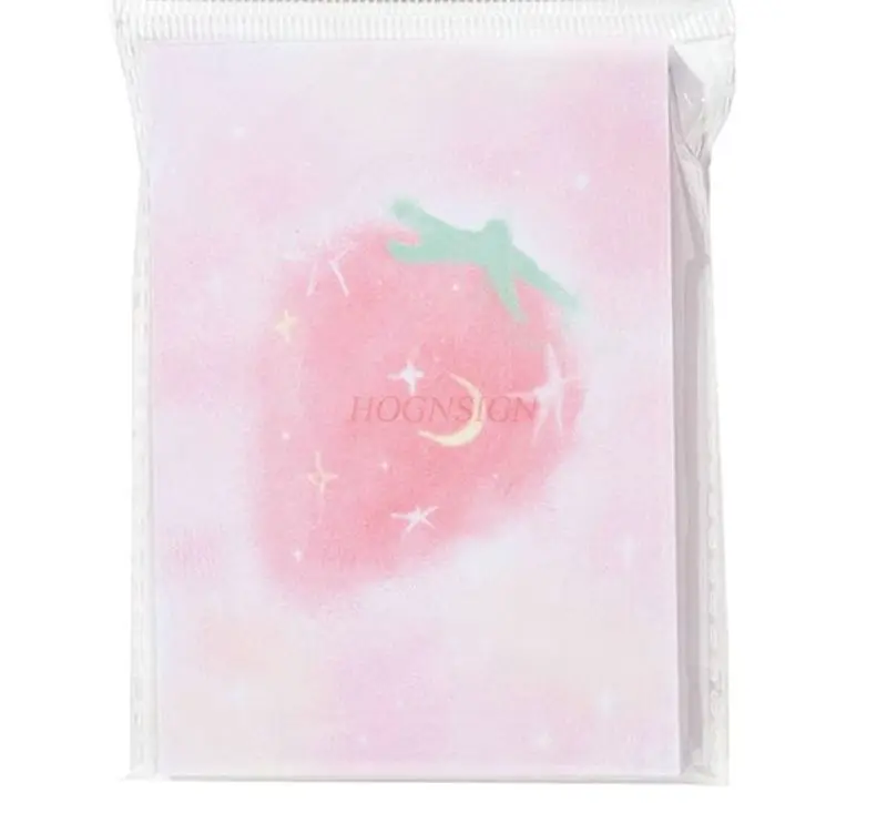 1book Memo book hand drawn small fresh fruit message note book decoration base material paper