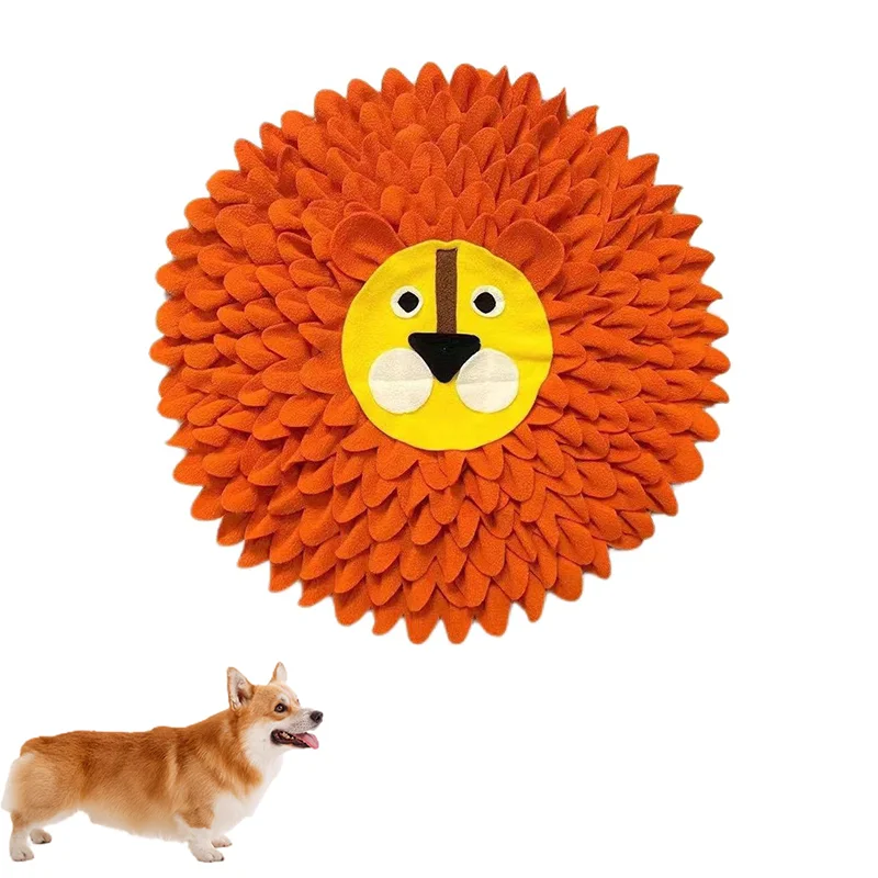 Pet Dogs Snuffle Mat Pet Leak Food Anti Choking Mat Cat Dog Training Blanket Nose Work Toy Pet Slowing Feeding Intelligence Mat