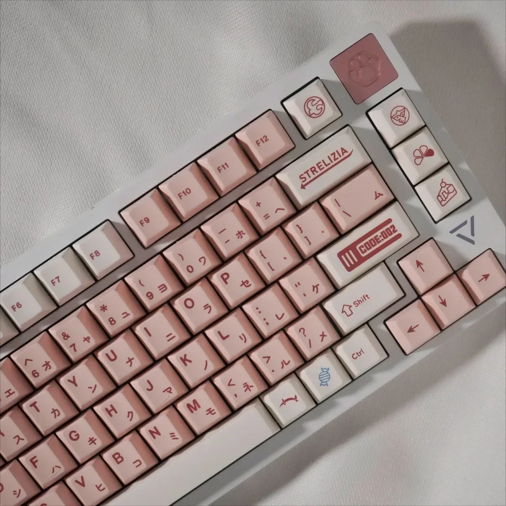 El juego de teclas Darling Keycap Cherry PBT con tecnología de sublimación es adecuado para teclados como HI75 61 84 96 98 99 104 F87