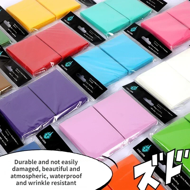 2.6 "x 3.6" 66x91 مللي متر 100 التهم حافظة بطاقات للحجم القياسي لعبة اللوحة ل MTG ماجيك التجمع بوكيمون الرياضة بطاقات التداول