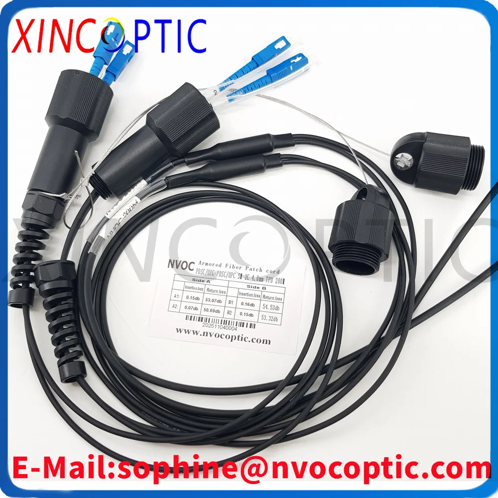 

Оптоволоконный патч-корд PDSC/UPC, 200 м SM, 2C, G657A1, оболочка из ТПУ, бронированный черный кабель, диаметр: 4,0 мм с катушкой PCD310