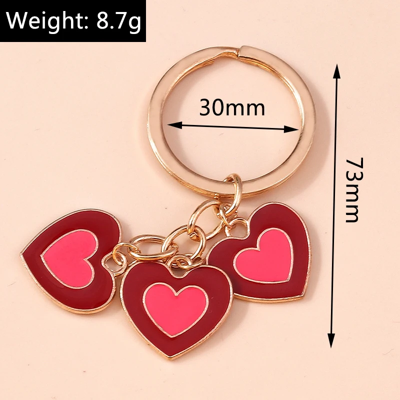 Niedliche Regenbogen Schlüssel anhänger Emaille Pflanze Kaktus Sonne Charms Schlüssel ringe Souvenir Geschenke für Frauen Männer Auto Schlüssel Handtasche Anhänger Schlüssel anhänger – Detail 14