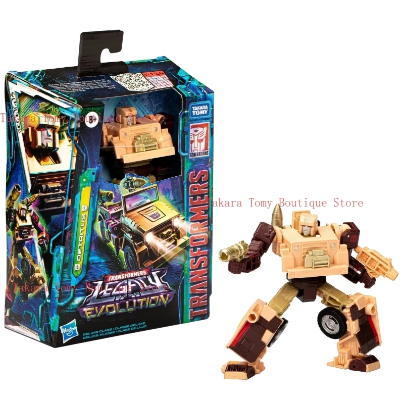 En Stock Transformers juguetes Legacy Evolutio Deluxe clase Detritus figuras de acción Autobots pasatiempos regalos coleccionables