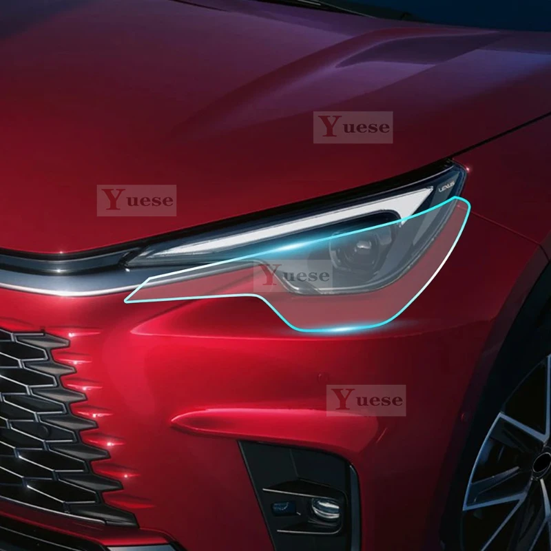 

Для Lexus LBX 2023-2025 2 шт. защитная пленка для фар автомобиля прозрачная дымчатая черная наклейка из ТПУ