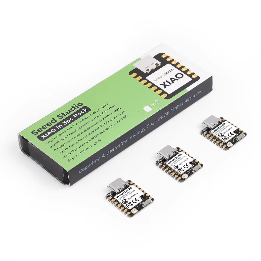 102010692 XIAO MG24 3PCS Pack - Silicon Labs EFR32MG24 Evaluation Modules