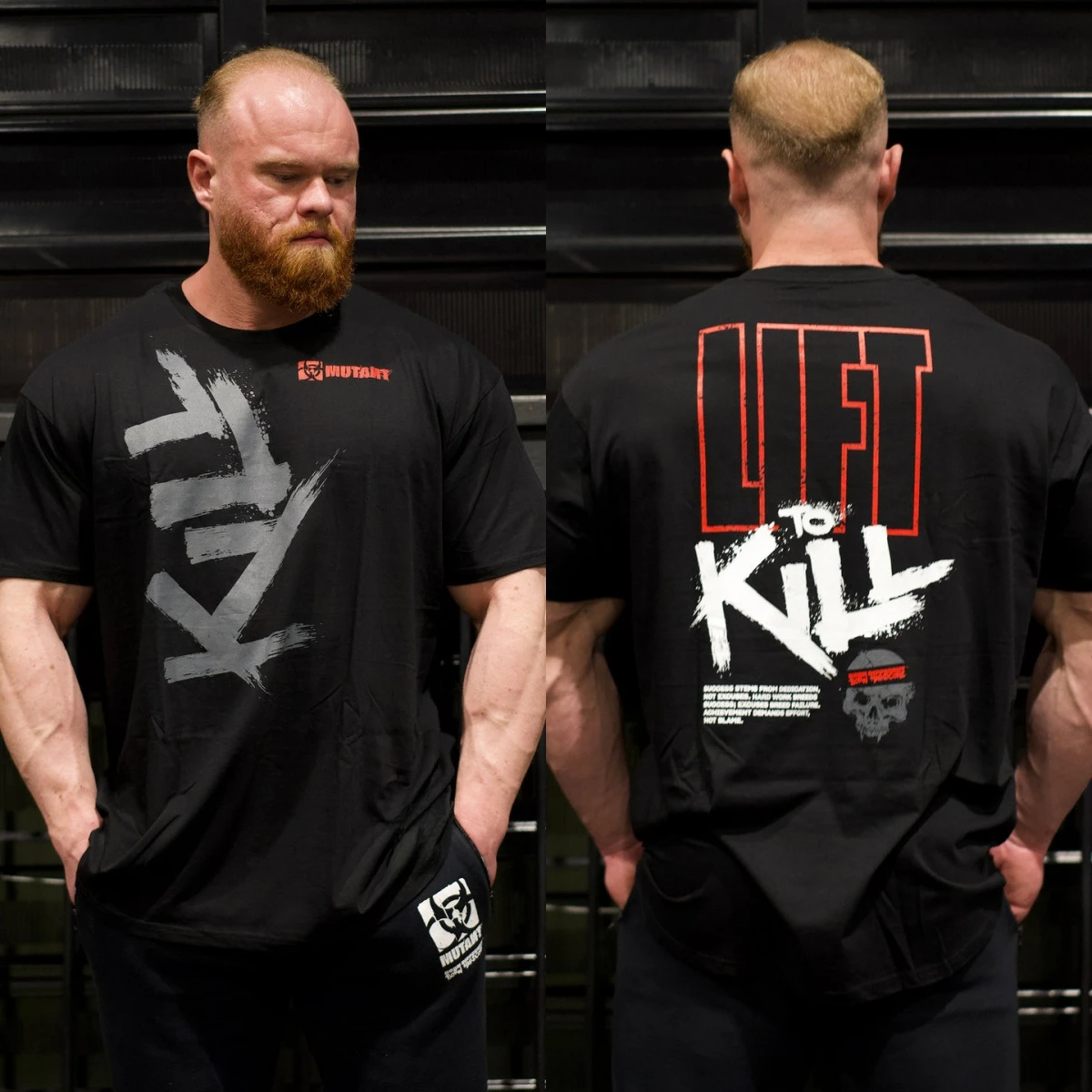 2026 MUTANT LIFT TO KILL T-SHIRT GYM Graphic Cotton Tee Printing High-end Luxury Unisex Style Both of Men and Women