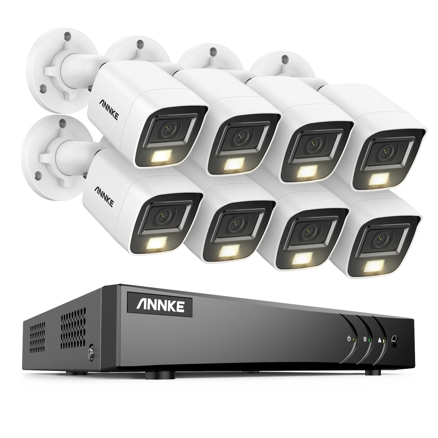 3K 5MP AI Analog  CCTV Camera System with Audio Dual Light Camera 16 CH 5MP Digital Video Recorder DVR