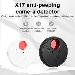 Mini Anti-Peeping Device Baseus Camera Detector Hidden Camera Pinhole Hidden Lens Finder Bathroom Home Travel Security Protector