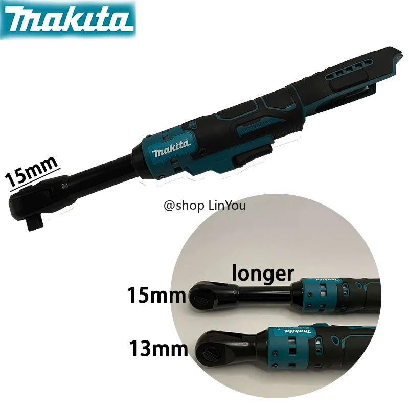 Makita 18V 10/13/15mm Brushless Ratchet  Wrench Cordless Driver Multifunction Variable Speed Power Wrench Power Tools