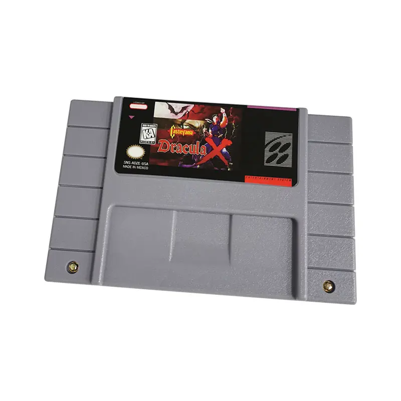 

Retro Video Game for Super NES Classic Series - Castlevania: Dracula X SNES Games Cartridge 16 Bit Game Card | NTSC US Version